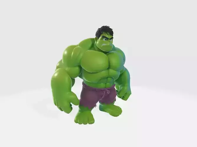 Chibi Hulk Model 02