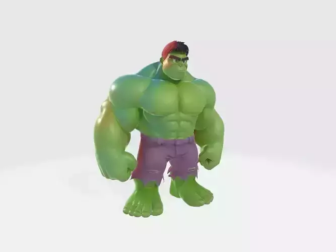 Chibi Hulk Model 03