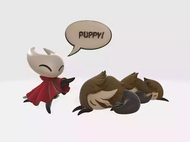 Knight and the Sleeping Mosscreeps