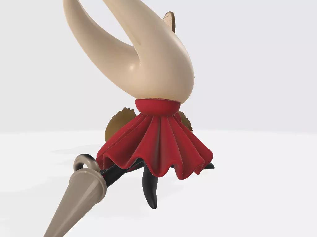 Knight and the Sleeping Mosscreeps 3D print model_4