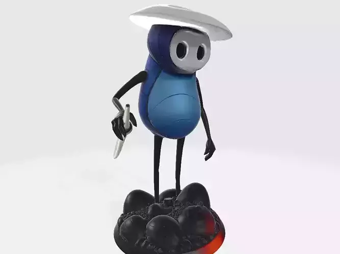 Hollow Knight Quirrel Pose 01