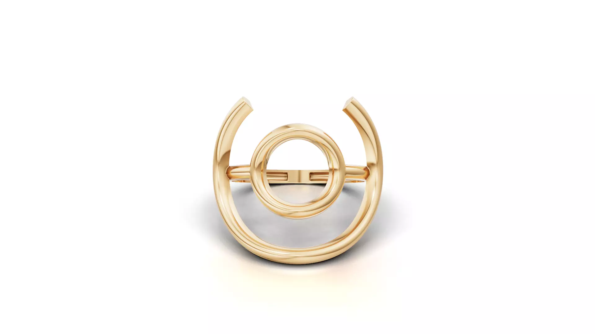 Minimal Abstract Ring 70 3D print model_0
