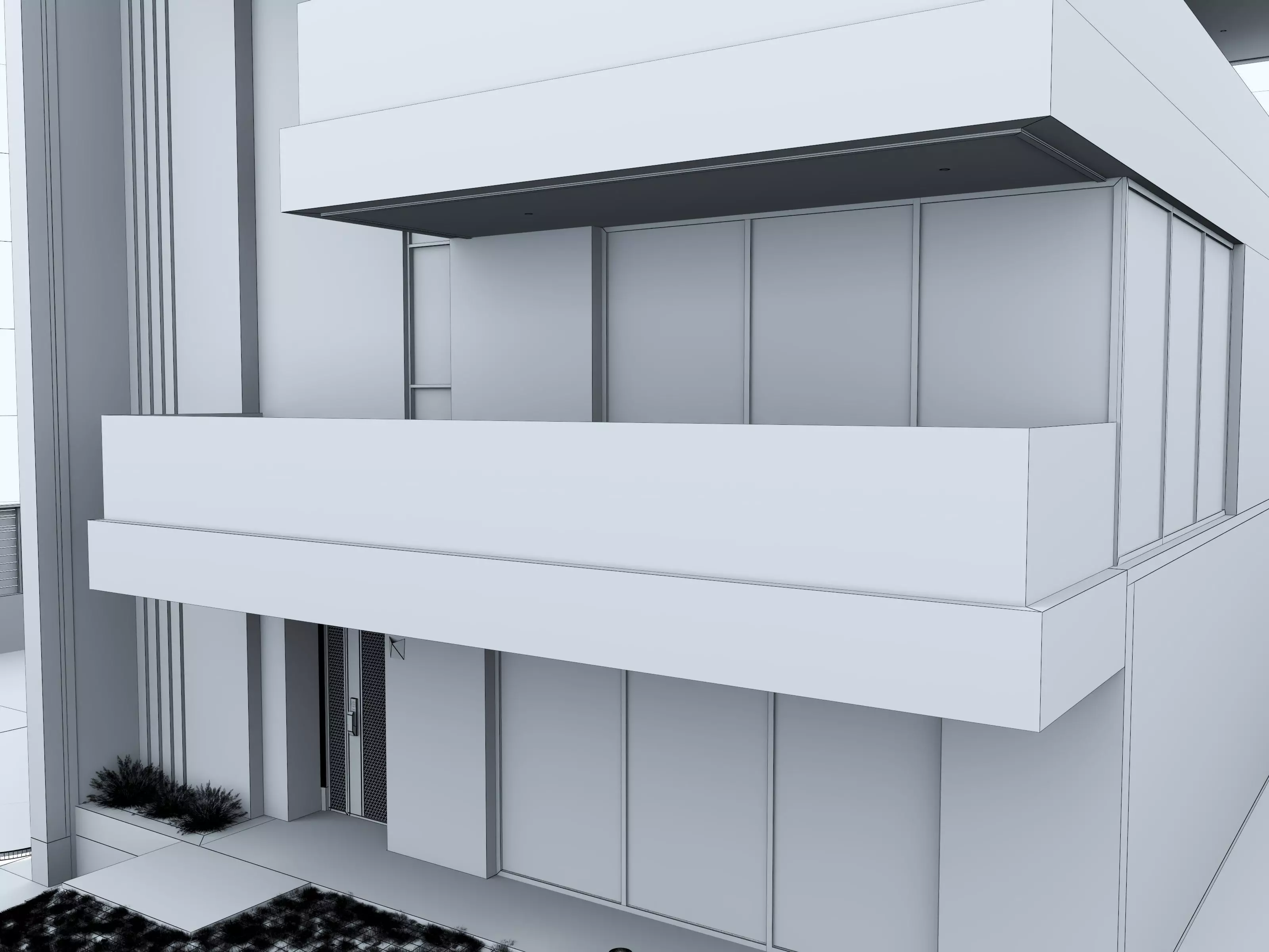 House Exterior 3D model_9