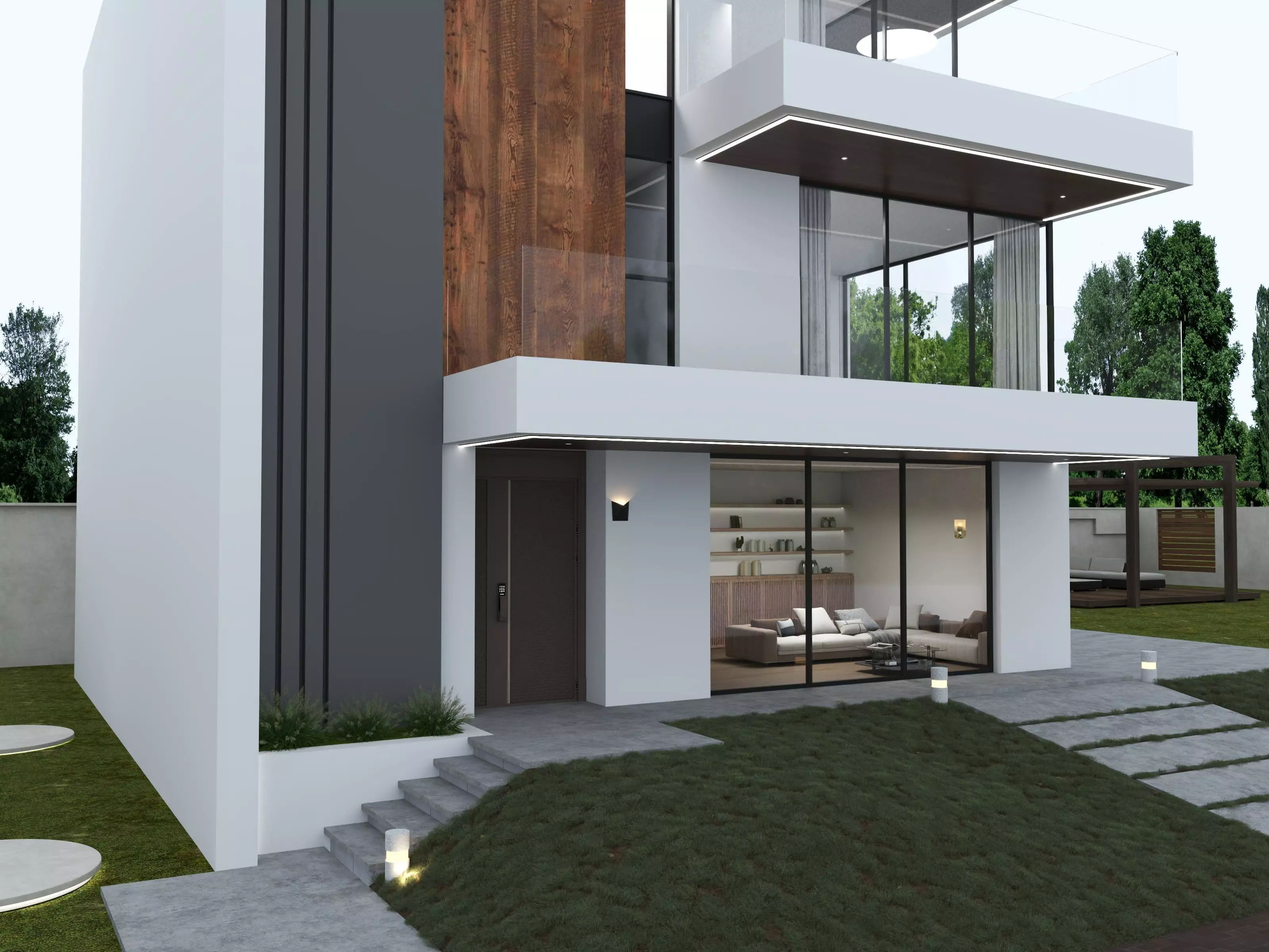 House Exterior 3D model_4