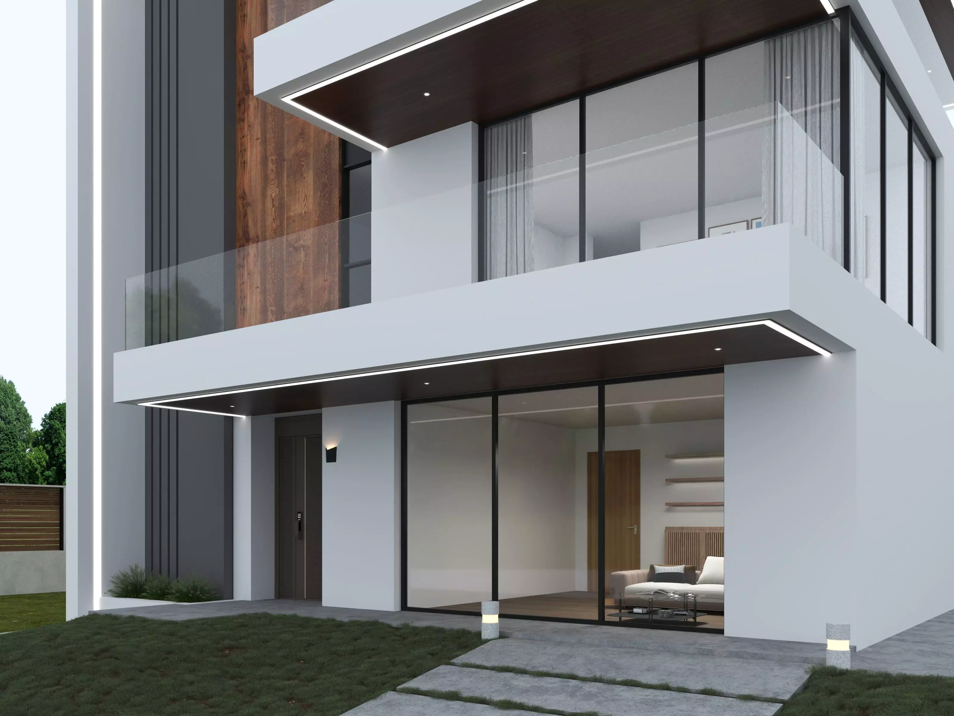 House Exterior 3D model_3