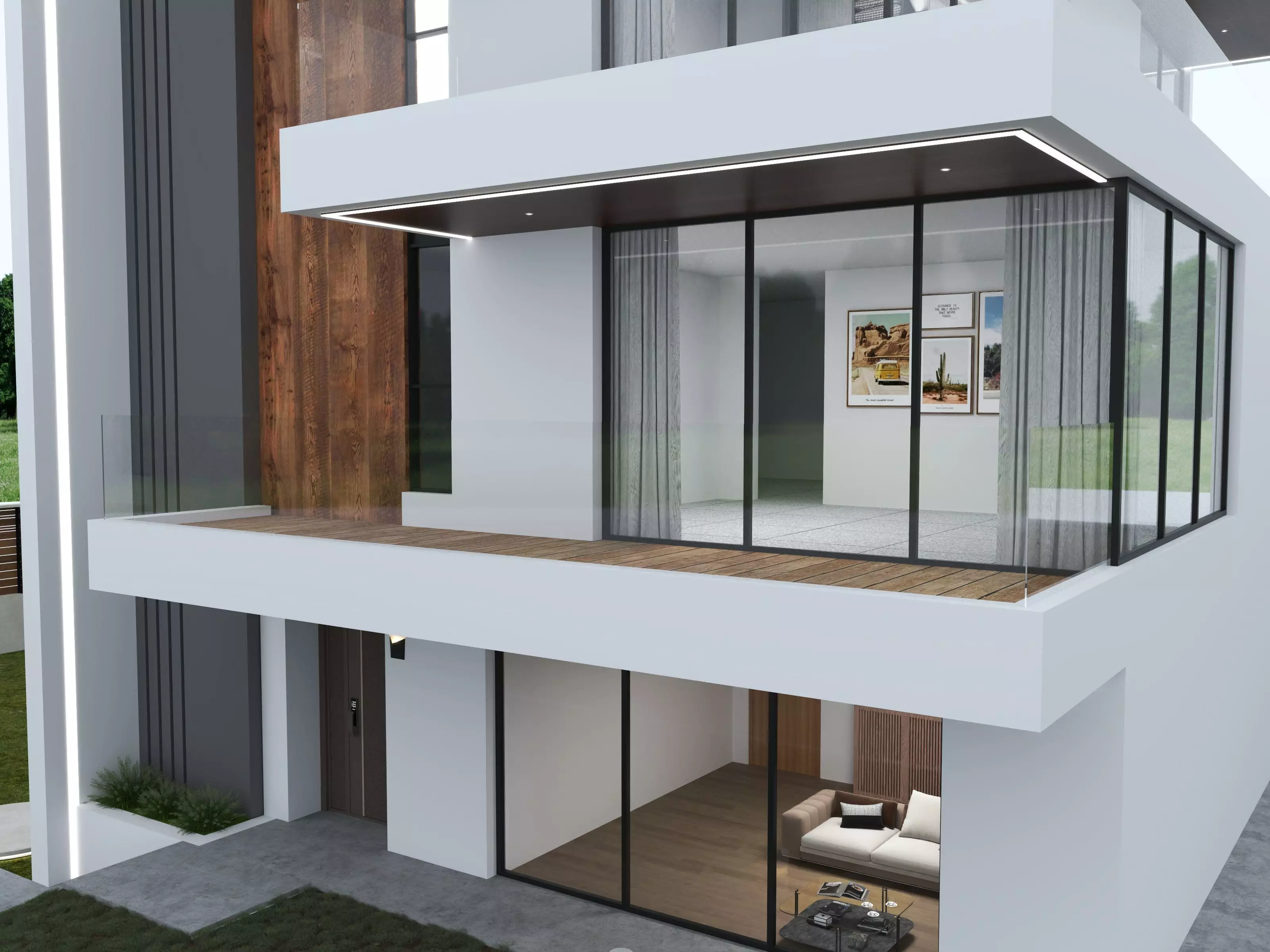 House Exterior 3D model_5