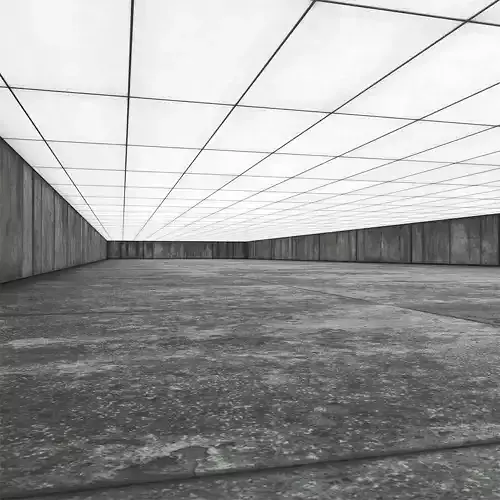 Concrete Garage Interior