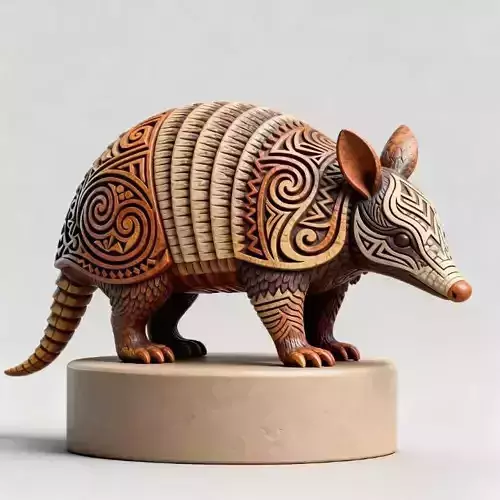 2652  Totem  Australian Armadillo 3D Model