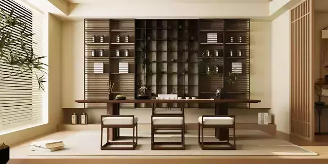 Tatami tea room
