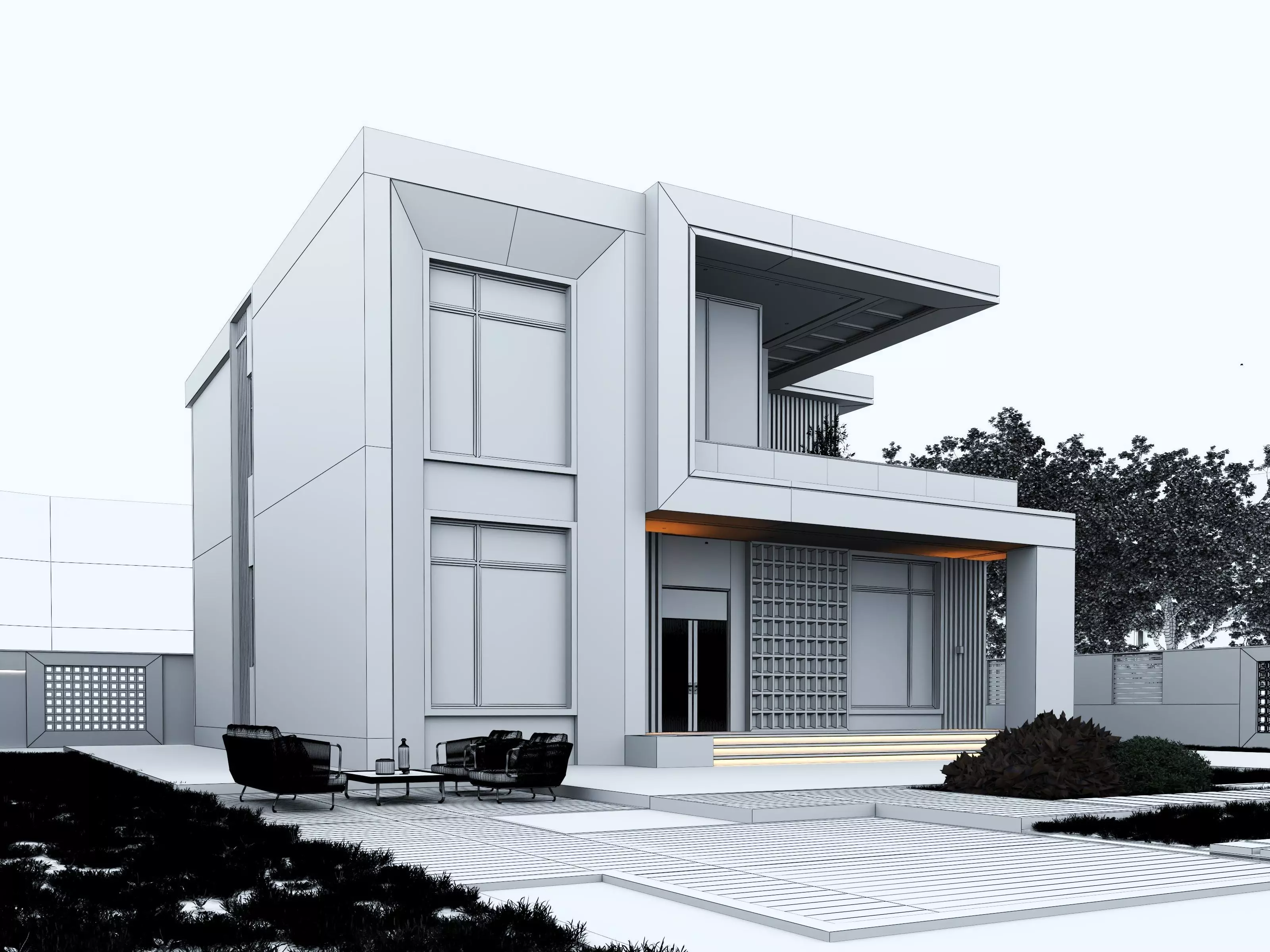 House Exterior 3D model_15