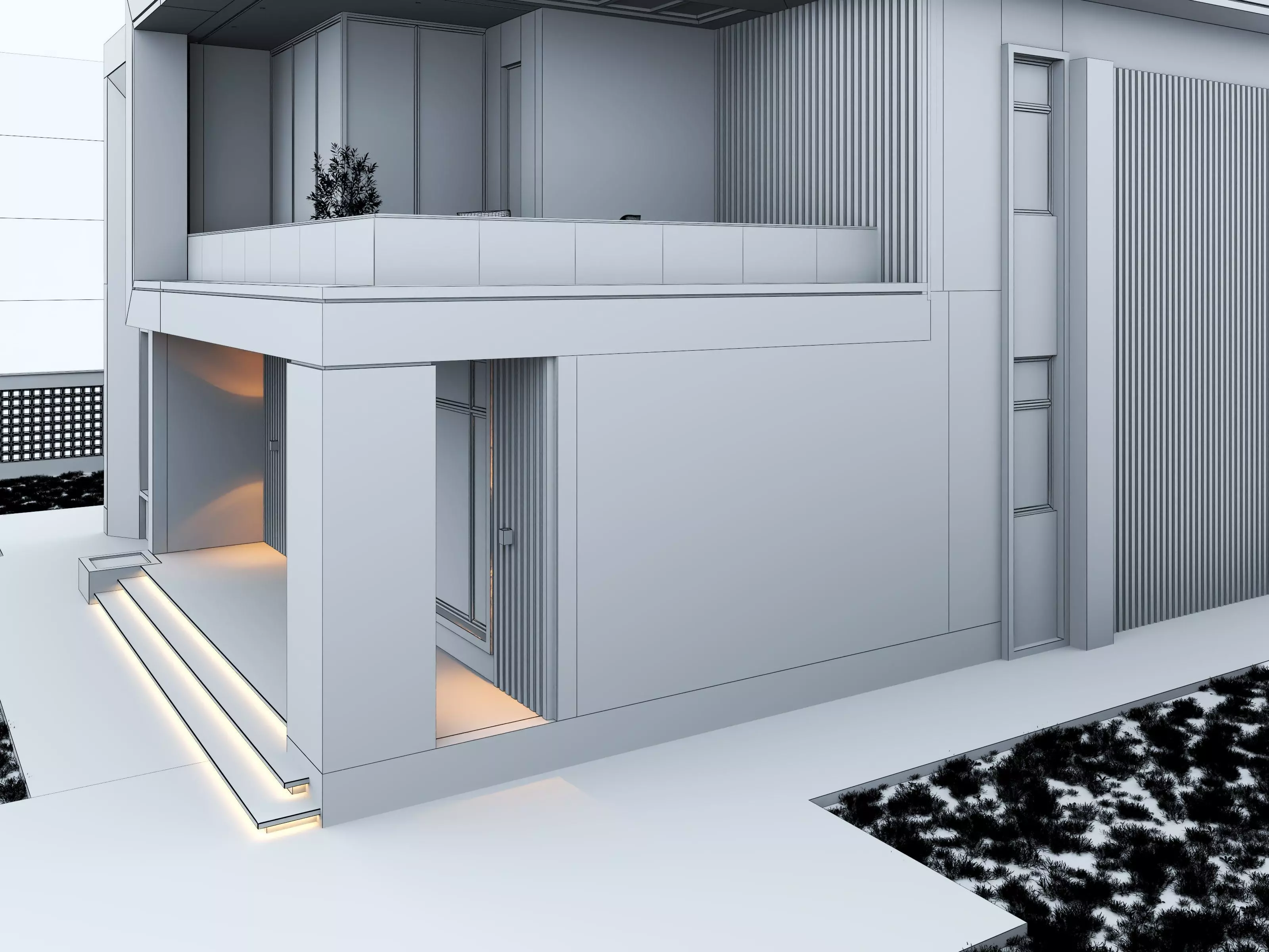 House Exterior 3D model_13