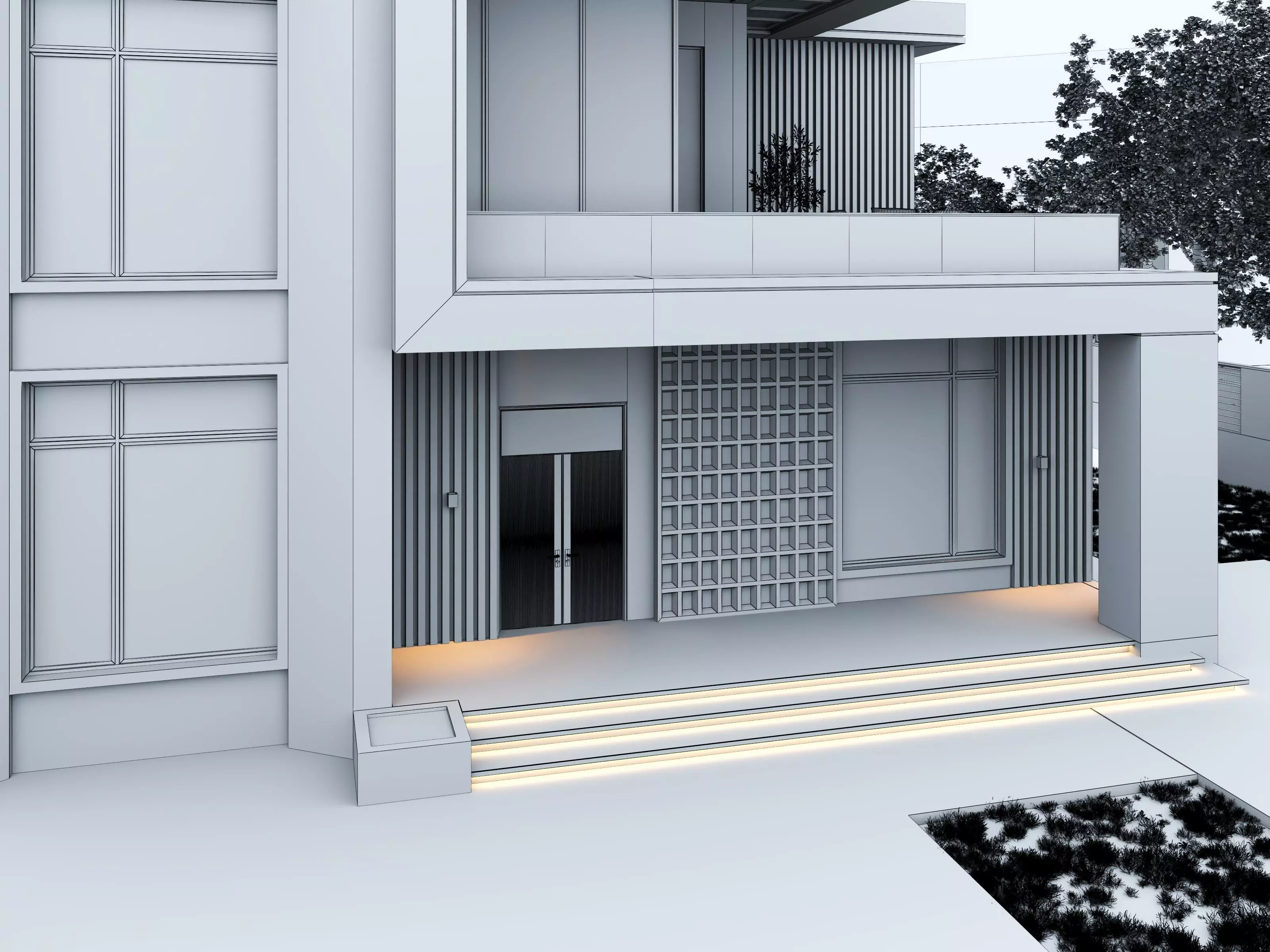 House Exterior 3D model_8