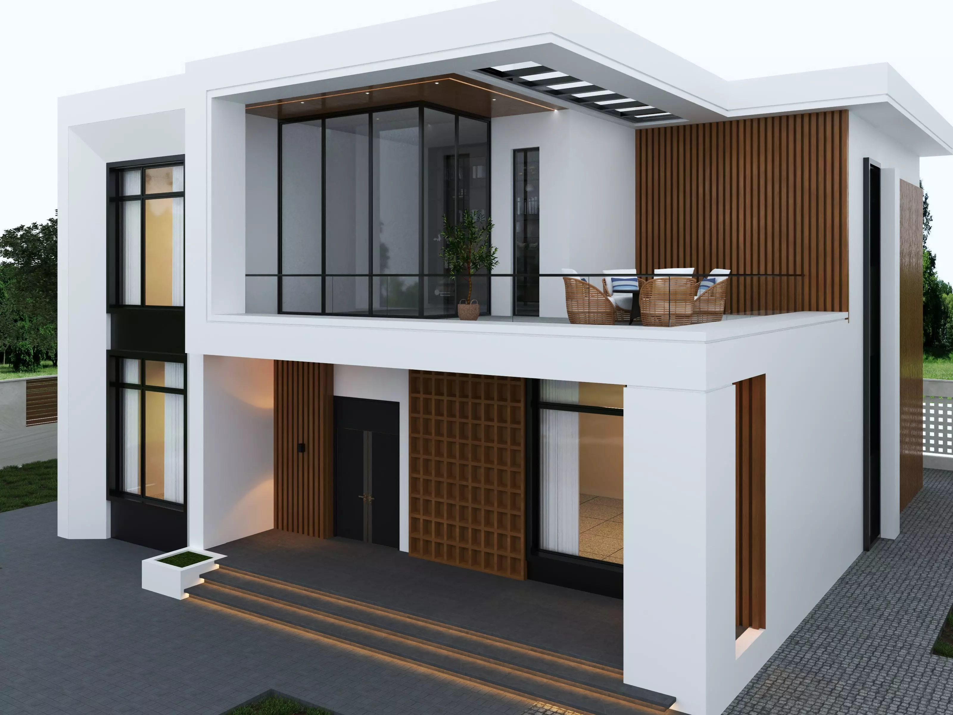 House Exterior 3D model_6