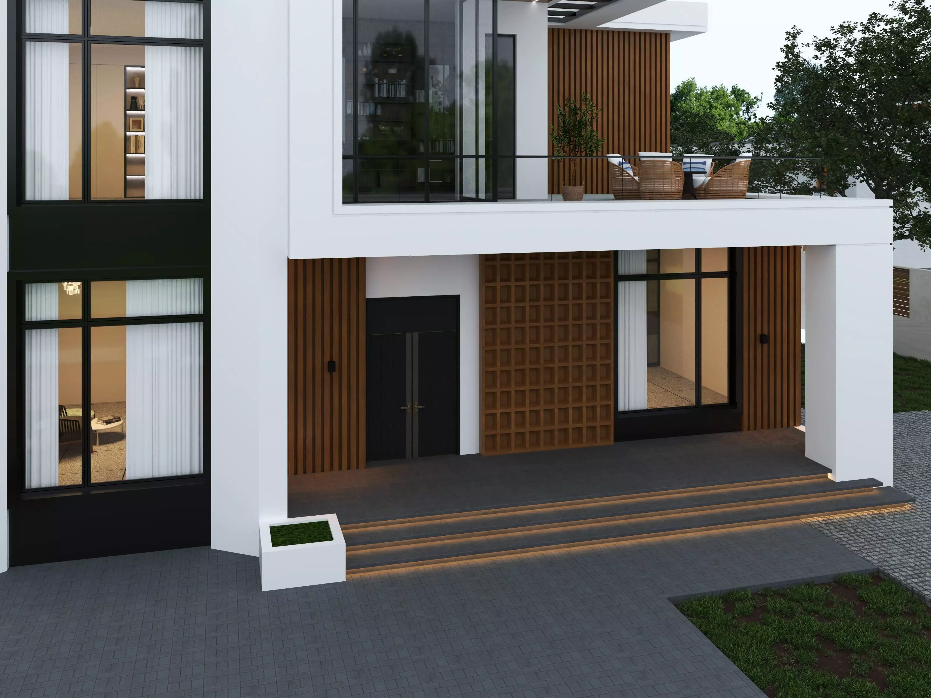 House Exterior 3D model_5