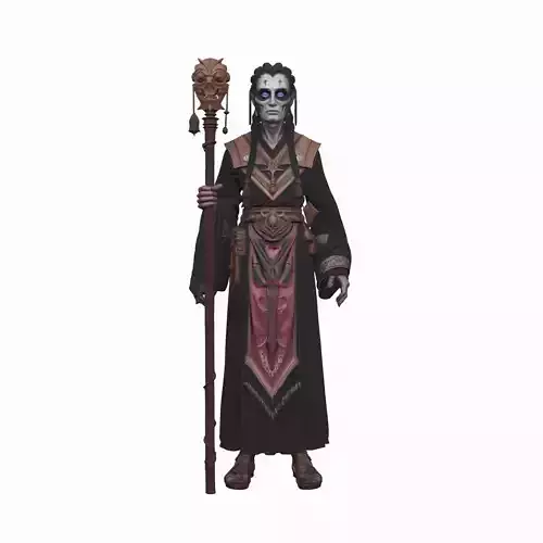 Solemn Decayed Undead Priest World