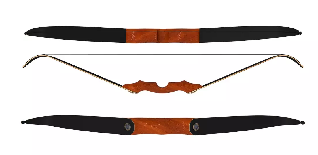 Recurve Bow 3D model