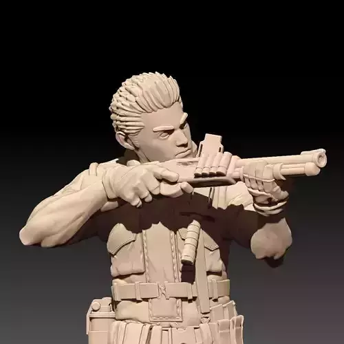 RE1 Chris Redfield Miniature