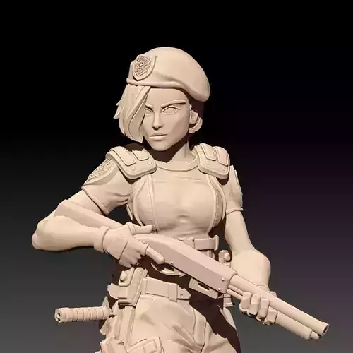 RE1 Jill Valentine Miniature
