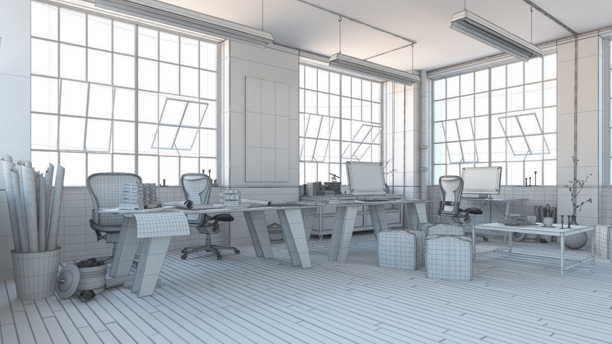 Scene 05 Archinteriors vol 33 3D model_1