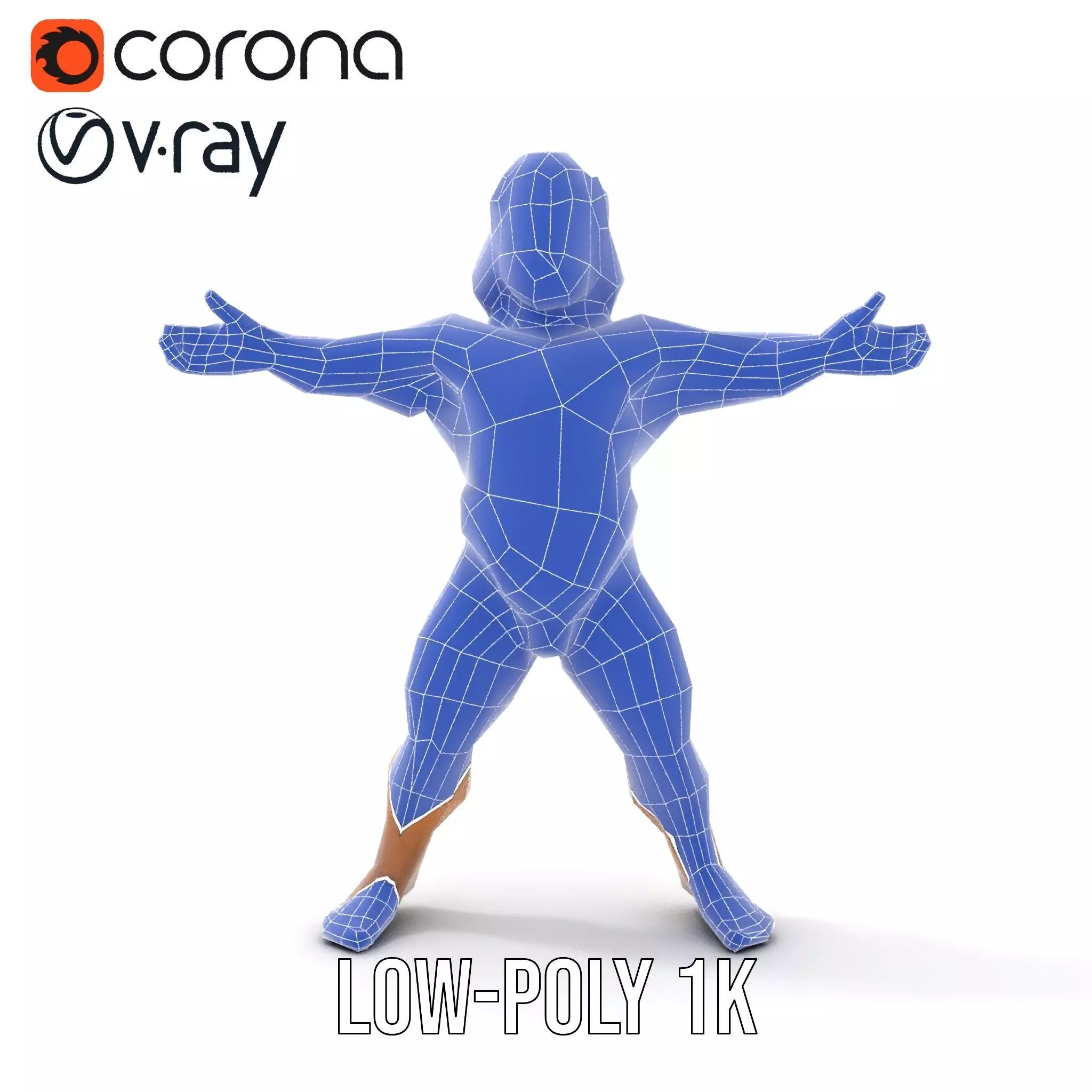 Lion Warrior Character model pack Low-poly 3D model_31