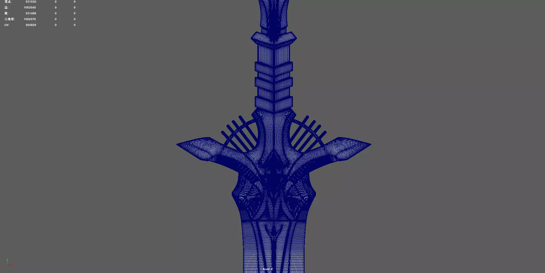 Dark Angel Olivia - Sword 3D print model_7