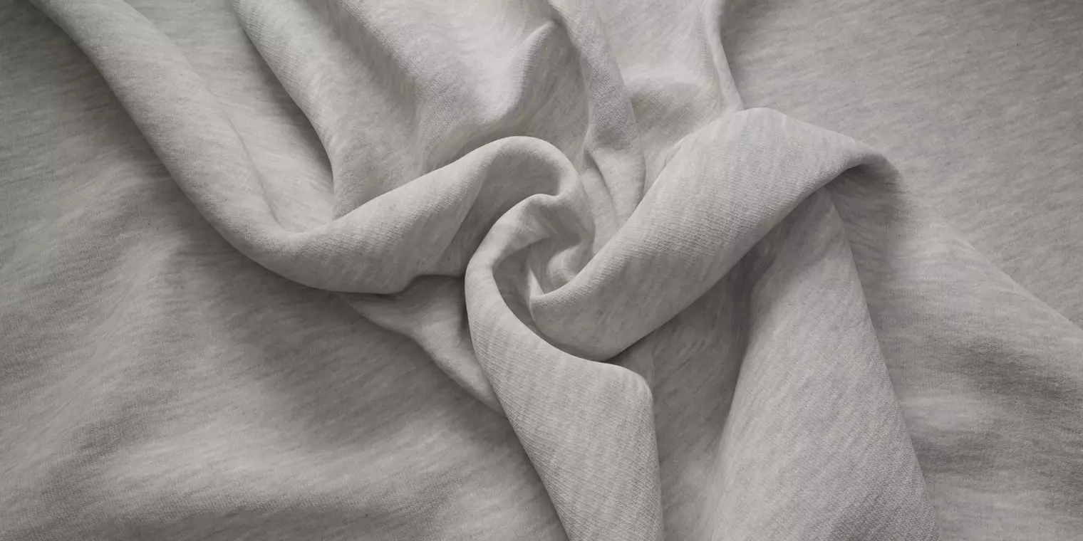 Heather Jersey Knit Fabric Texture PBR Texture_1