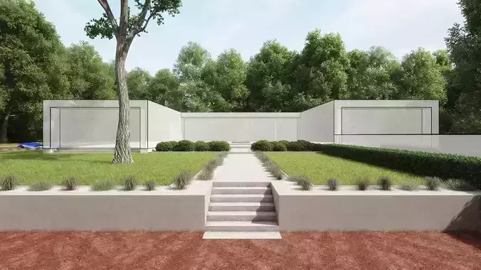 Scene 04 Archexteriors for c4d vol 19