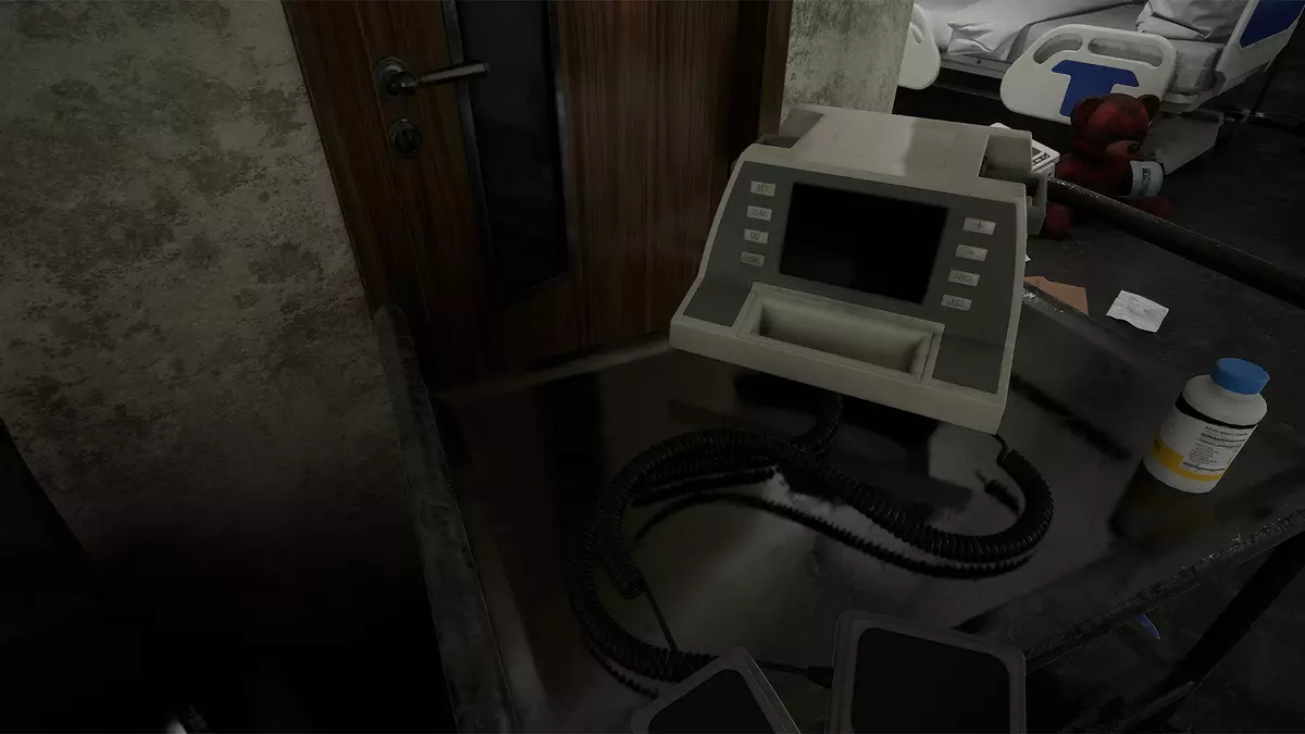 Hospital Horror Free low-poly 3D model_3