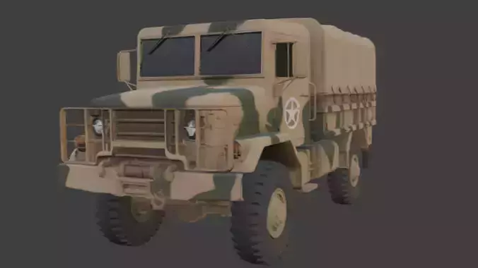 Military Cargo Truck 3D Model 3D model Military Cargo Truck 3D Model 3D model