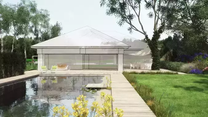 Scene 05 Archexteriors for c4d vol 19