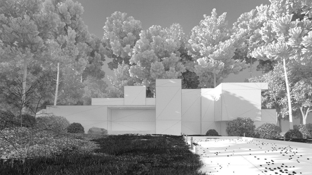 Scene 03 Archexteriors for c4d vol 19 3D model_1