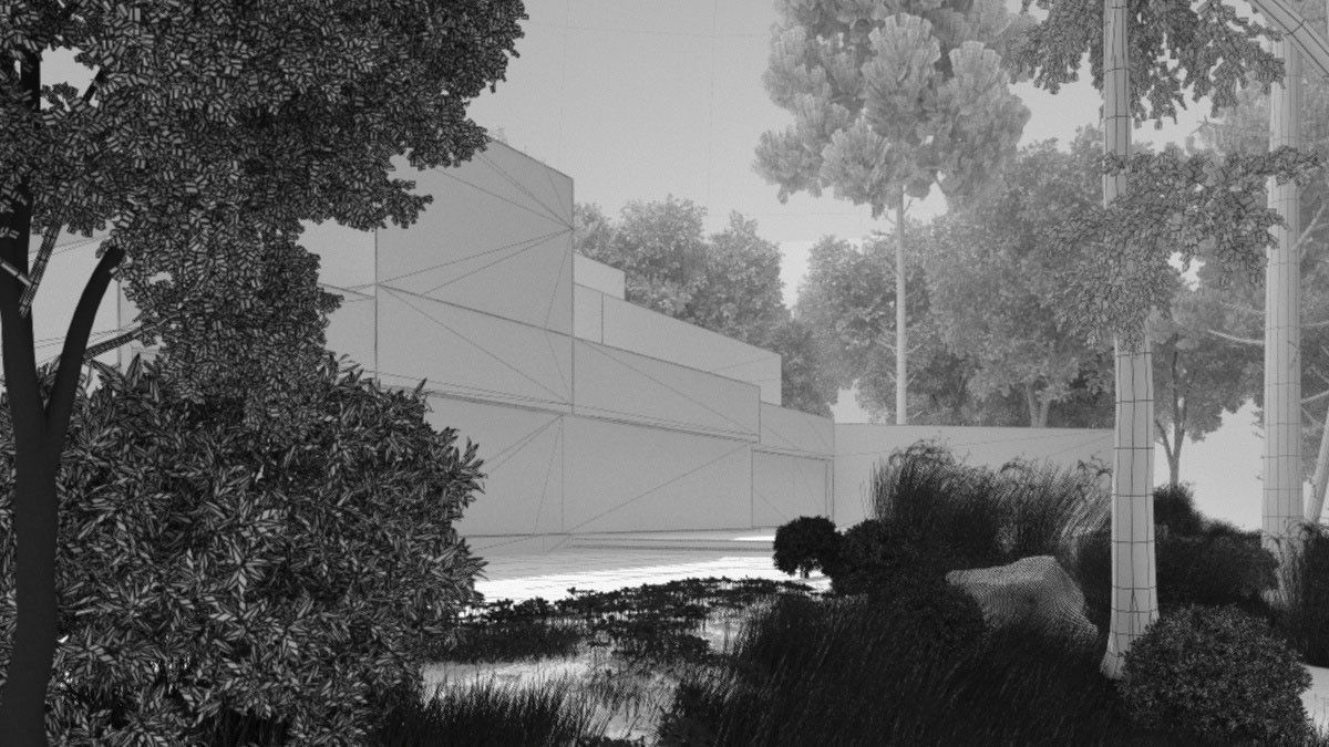 Scene 03 Archexteriors for c4d vol 19 3D model_3