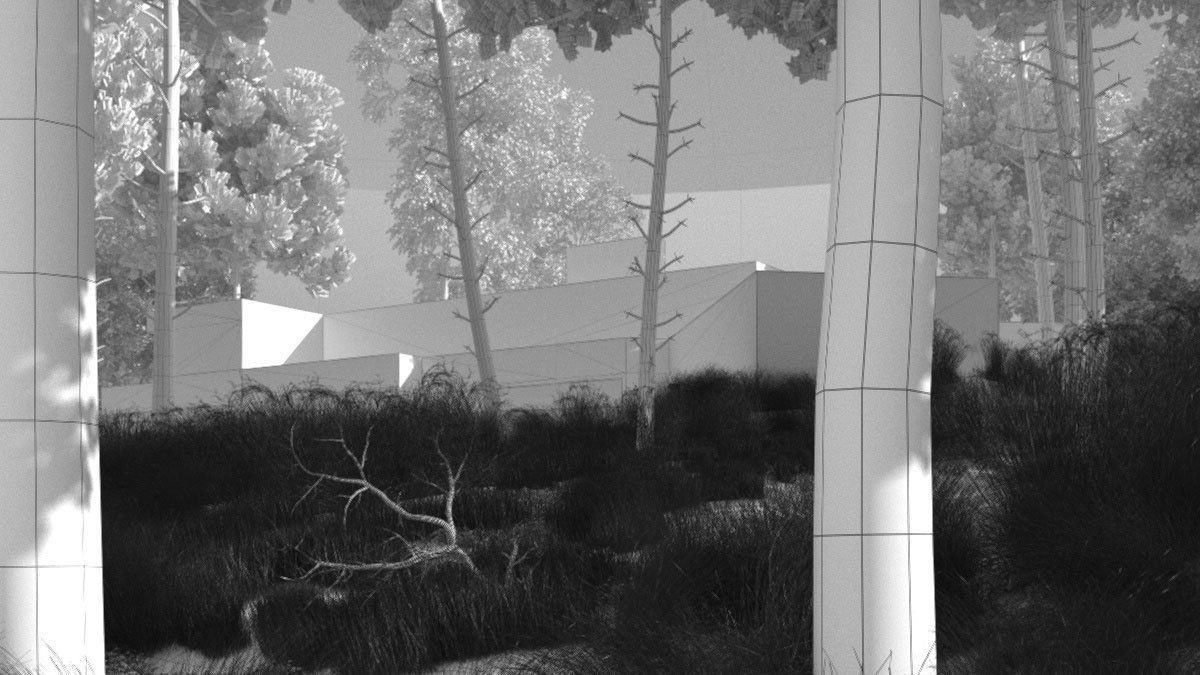 Scene 03 Archexteriors for c4d vol 19 3D model_5