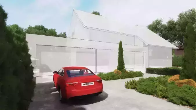 Scene 08 Archexteriors for c4d vol 19