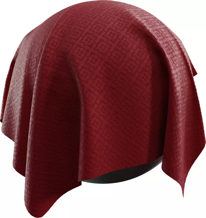 Embossed Jacquard Fabric Texture PBR Texture