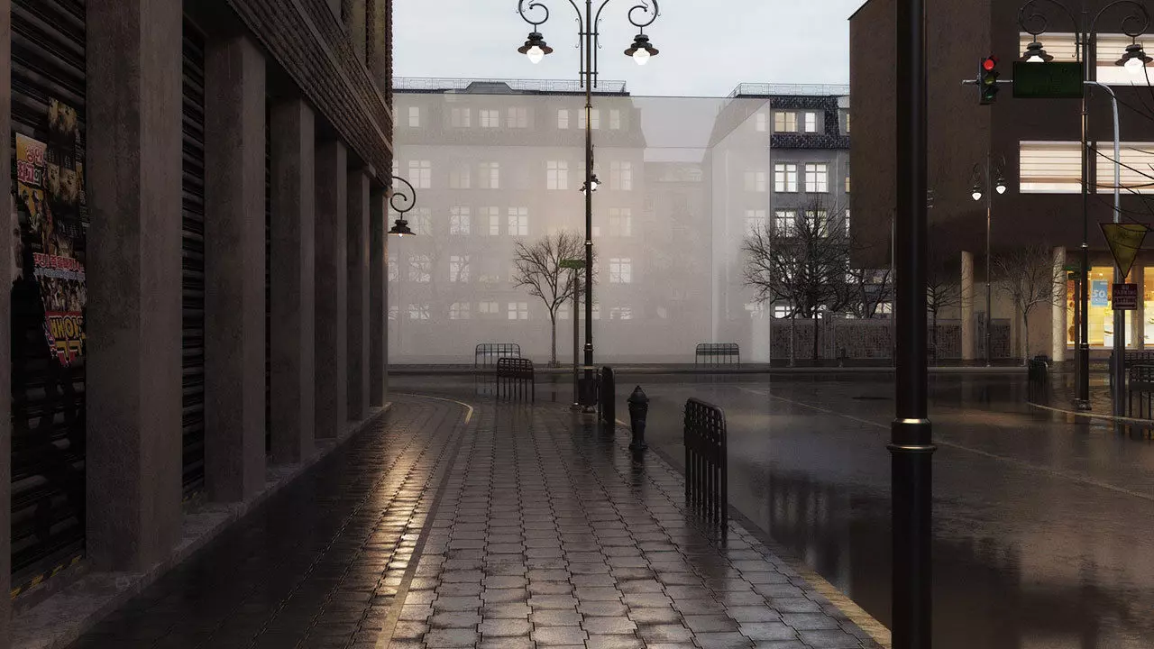 Scene 09 Archexteriors for c4d vol 19 3D model