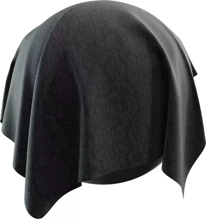 Matelasse Quilted Fabric Texture PBR Texture_0