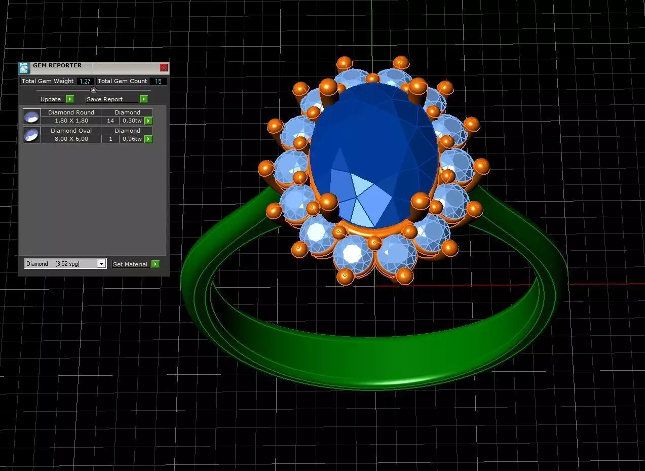 Gold N1530 3D print model_6