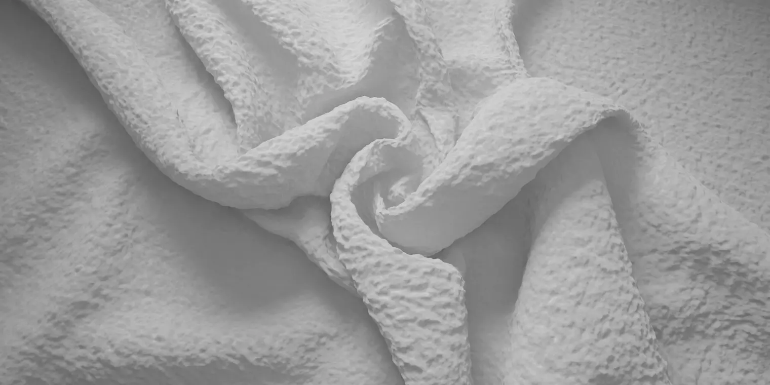 Woolly Boucle Fleece Fabric Texture PBR  Texture_2