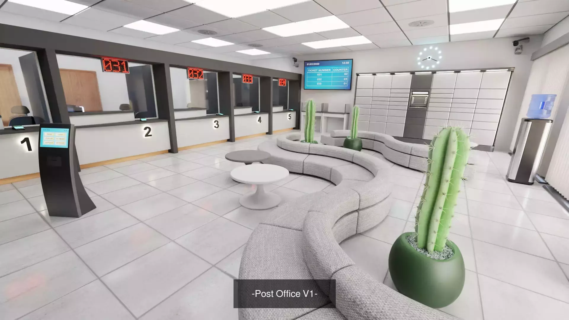 Post Office Collection - 4 Fully Equipped Interiors _4