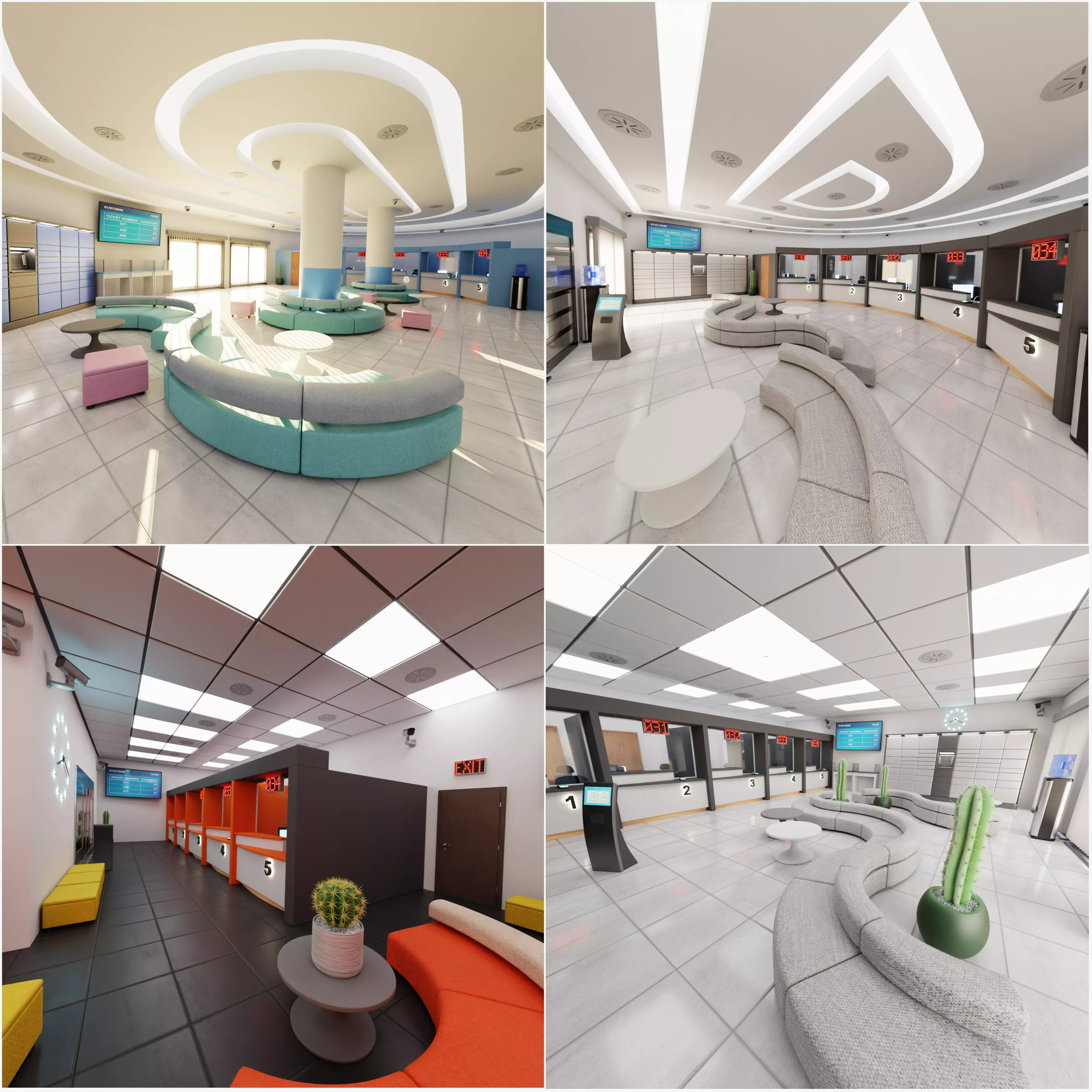 Post Office Collection - 4 Fully Equipped Interiors _8