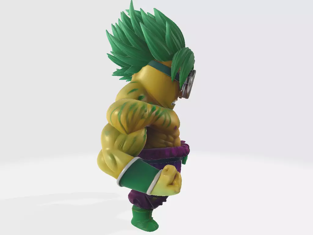 Minions Dragon Ball Z Broly 3D print model_4