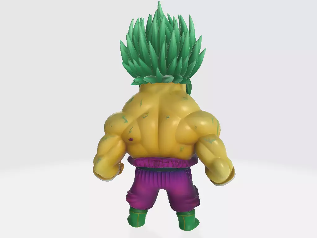 Minions Dragon Ball Z Broly 3D print model_3