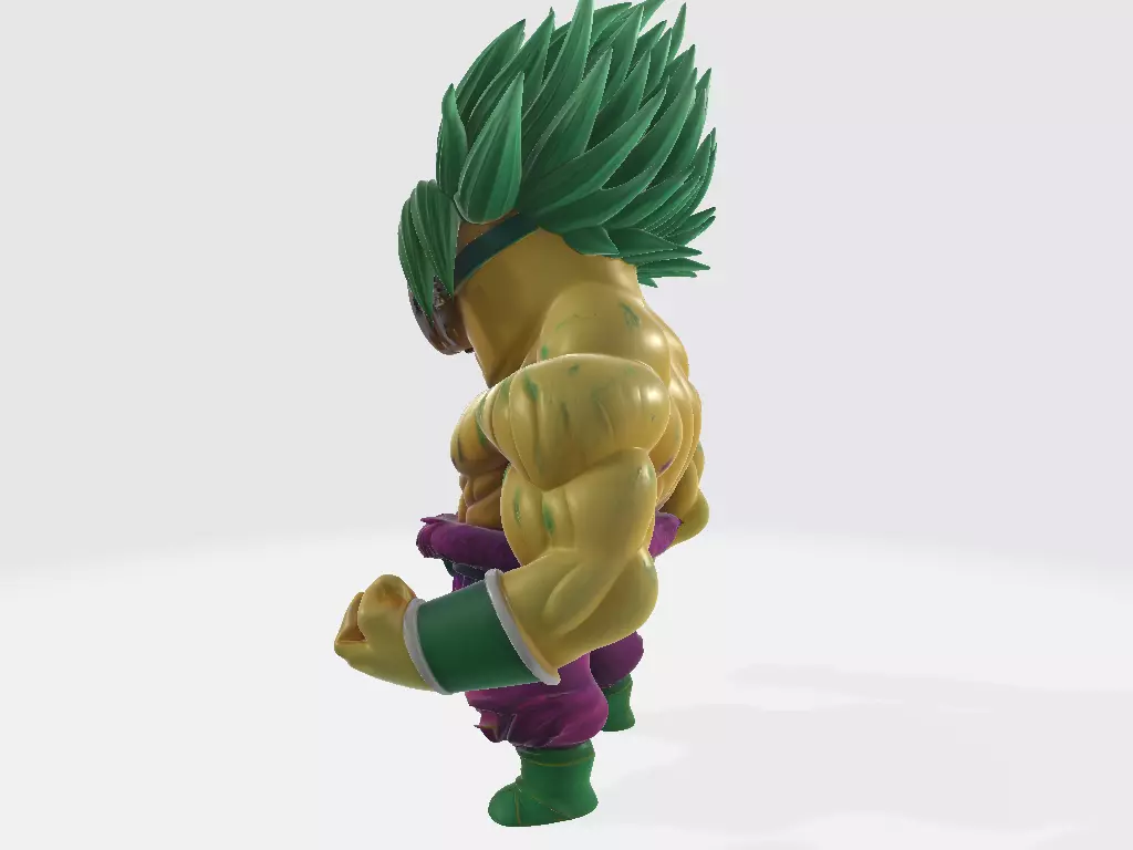 Minions Dragon Ball Z Broly 3D print model_2