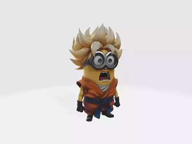 Minions Dragon Ball Z Goku SSJ