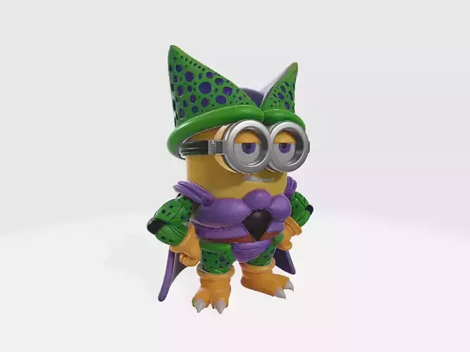 Minions Dragon Ball Z Cell