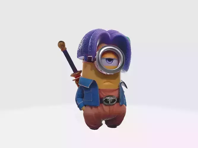 Minions Dragon Ball Z Trunks