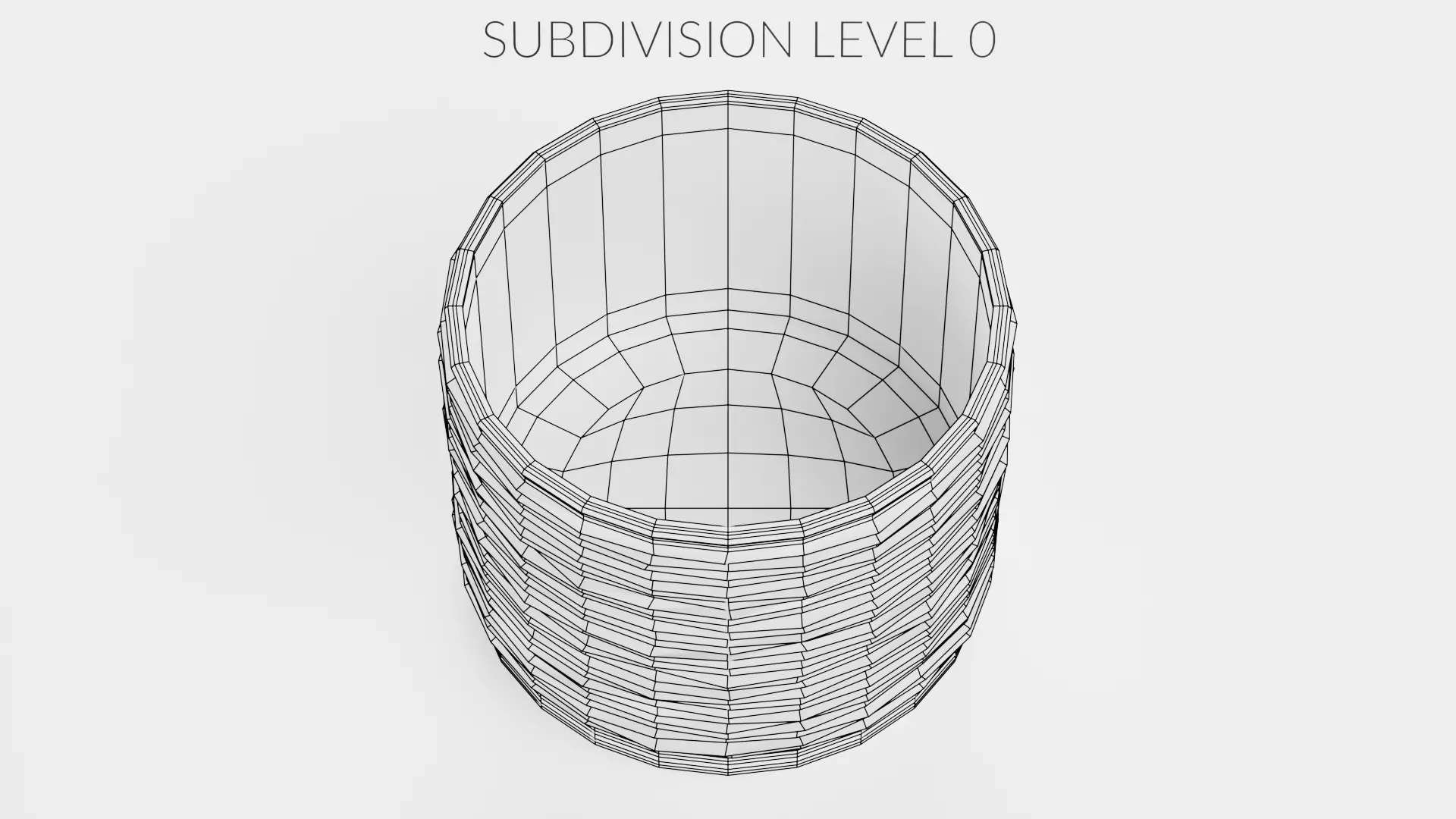 Plant Pot V3 Low-poly 3D model_9