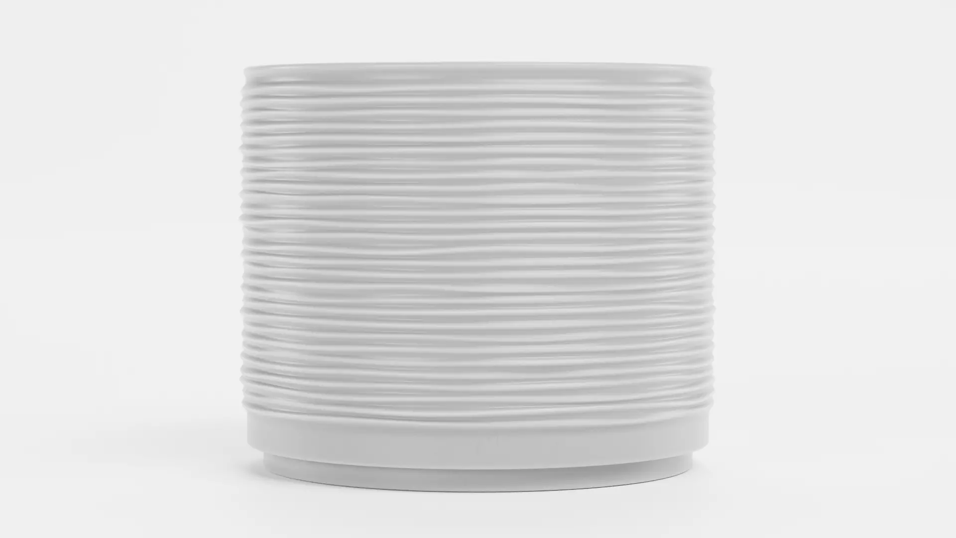 Plant Pot V3 Low-poly 3D model_1