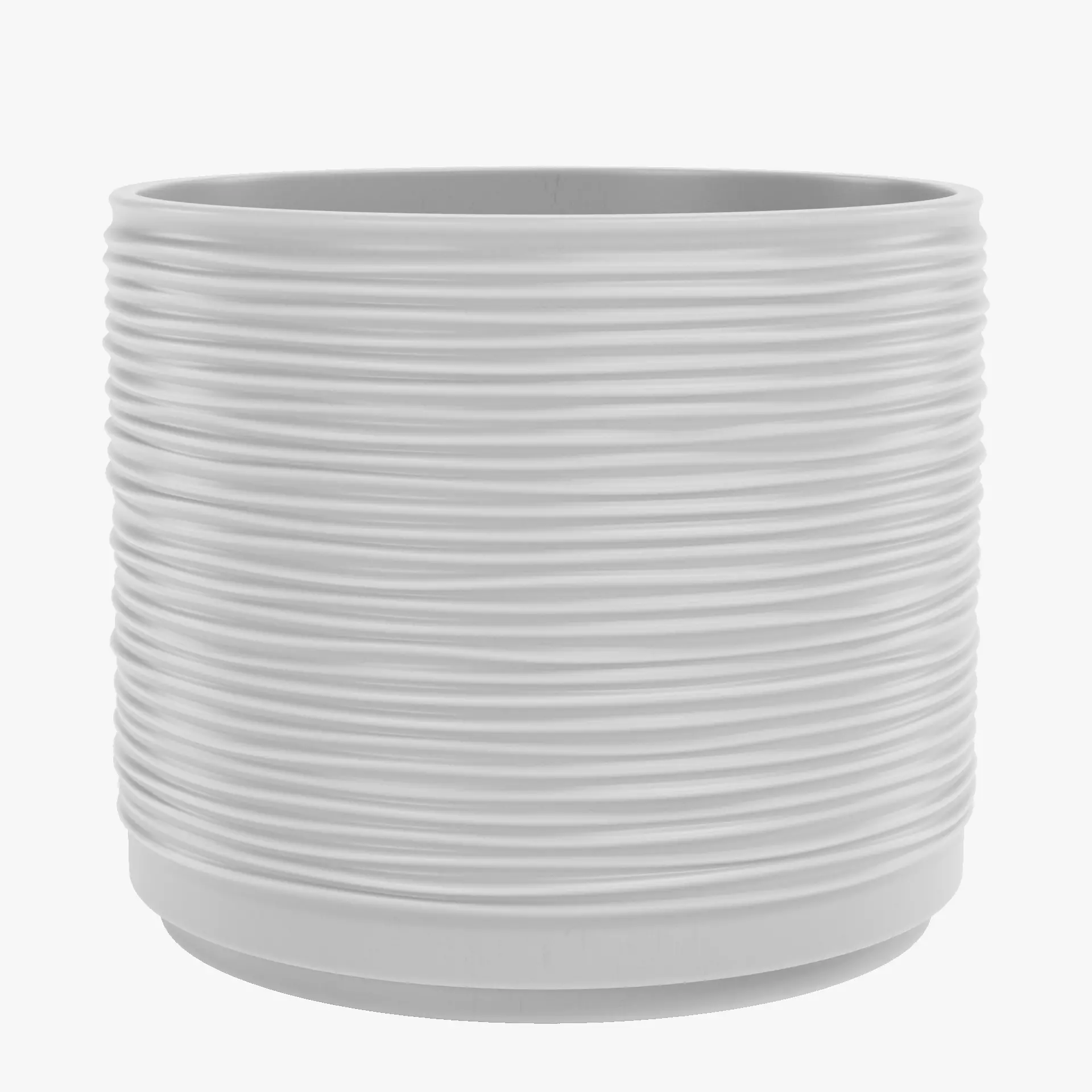 Plant Pot V3 Low-poly 3D model_11